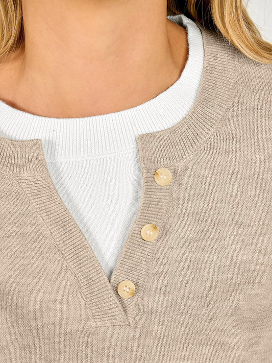 ANRABESS Sweaters for Women 2026 Fall Long Sleeve Lightweight Pullover Tops