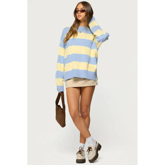 Riley Oversized Striped Sweater