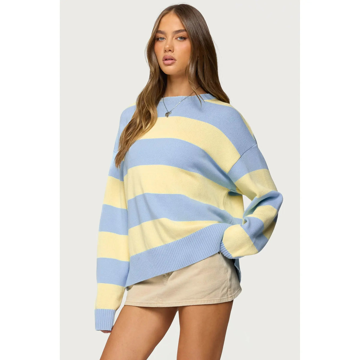 Riley Oversized Striped Sweater
