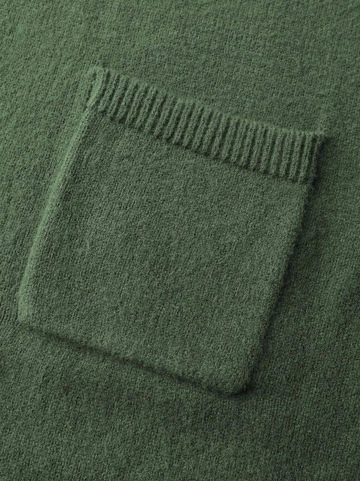 BloomChic A-Line Pockets V-Neck Pullover 【M-6XL】