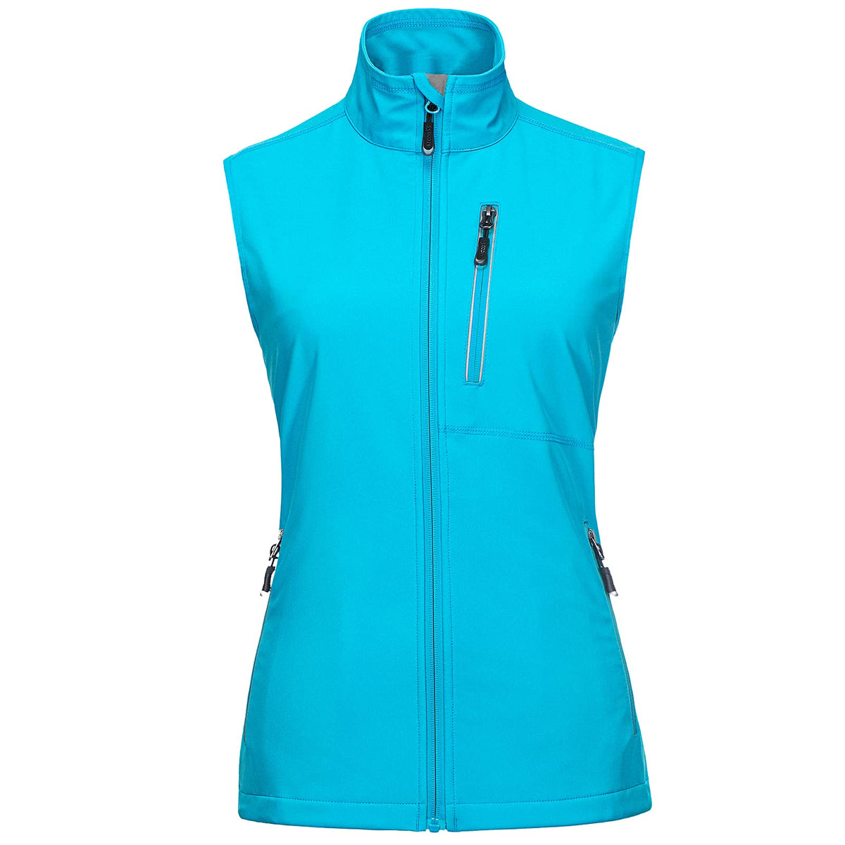 33,000ft Women's Lightweight Running Vest with 6 Pockets for Travel Golf