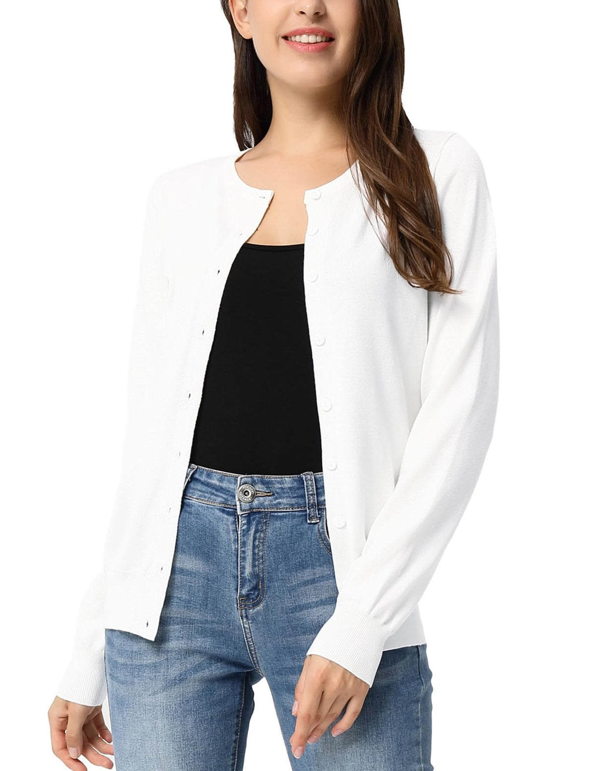 GRACE KARIN Knit Cardigan Sweaters for Women Lightweight Fall Outfits 2026