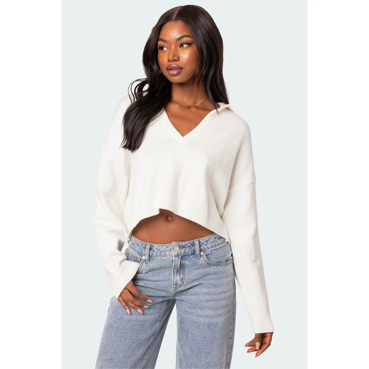 Marcie Oversize Cropped Sweater