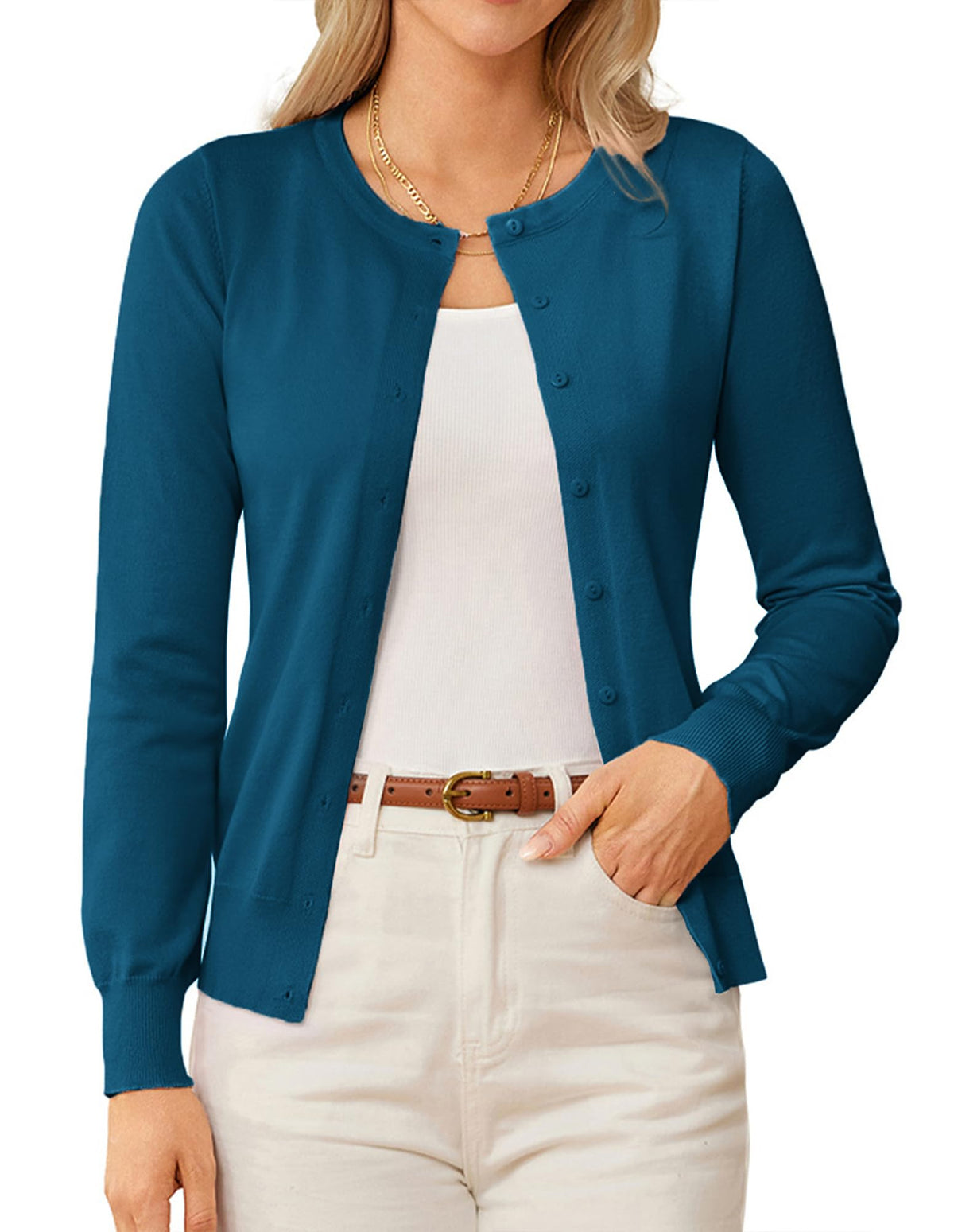 GRACE KARIN Knit Cardigan Sweaters for Women Lightweight Fall Outfits 2026