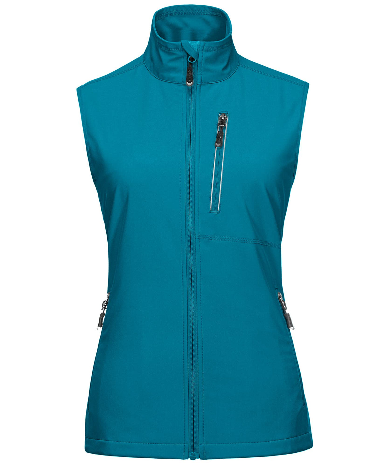 33,000ft Women's Lightweight Running Vest with 6 Pockets for Travel Golf