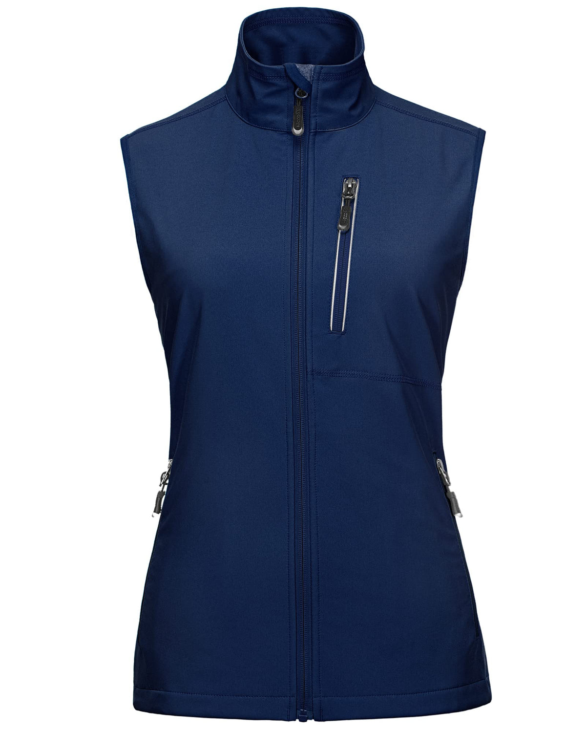 33,000ft Women's Lightweight Running Vest with 6 Pockets for Travel Golf