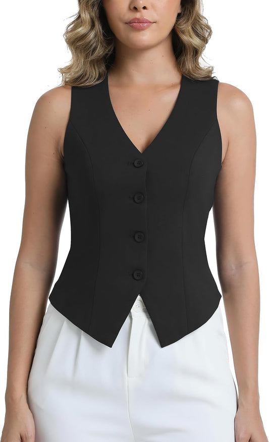 Suit Vest for Women Dressy Vest Tops