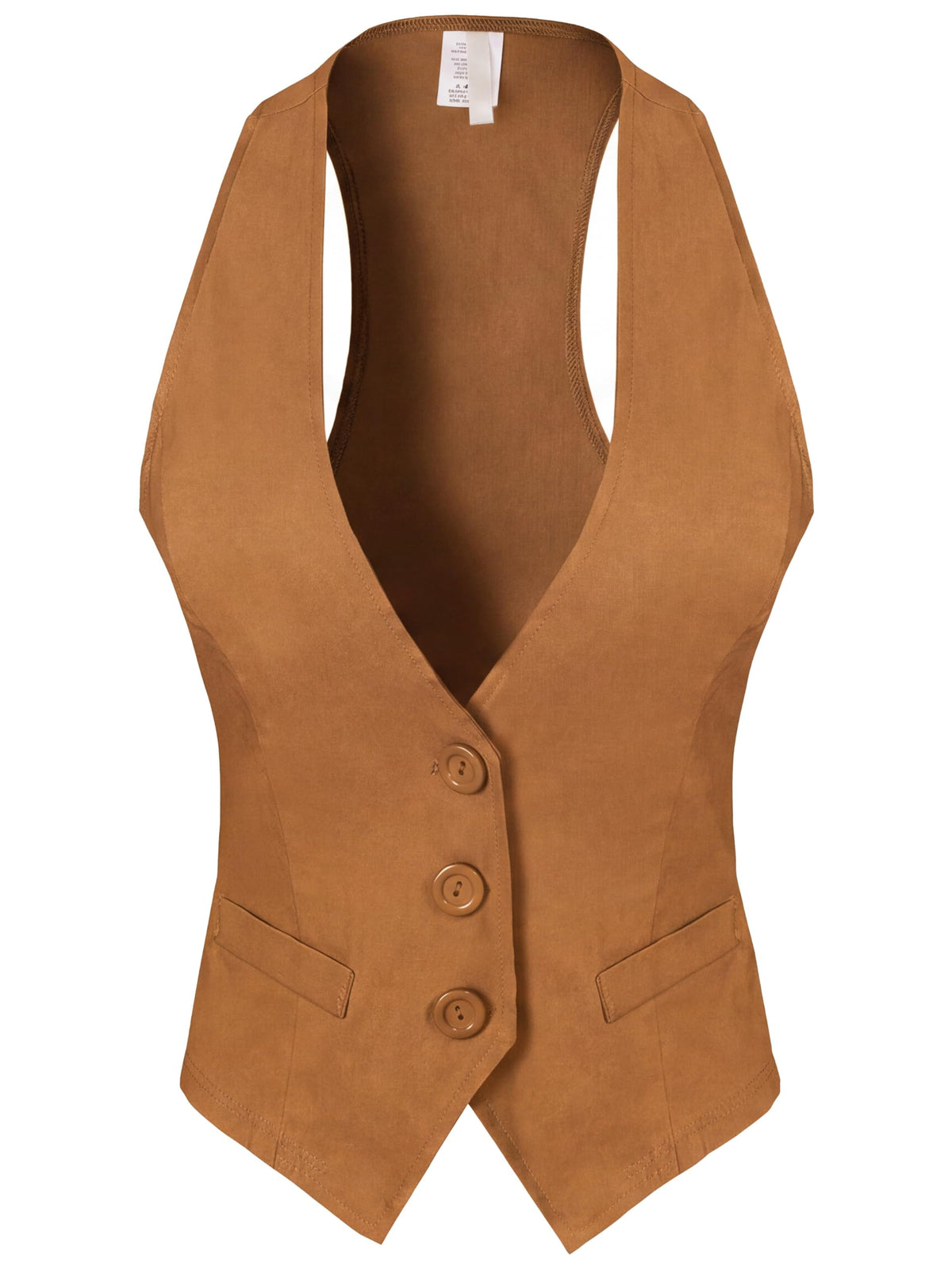 Design by Olivia Women's Racerback Tuxedo Vest