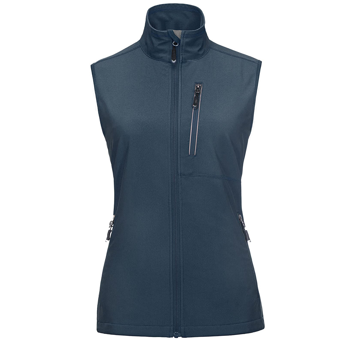 33,000ft Women's Lightweight Running Vest with 6 Pockets for Travel Golf