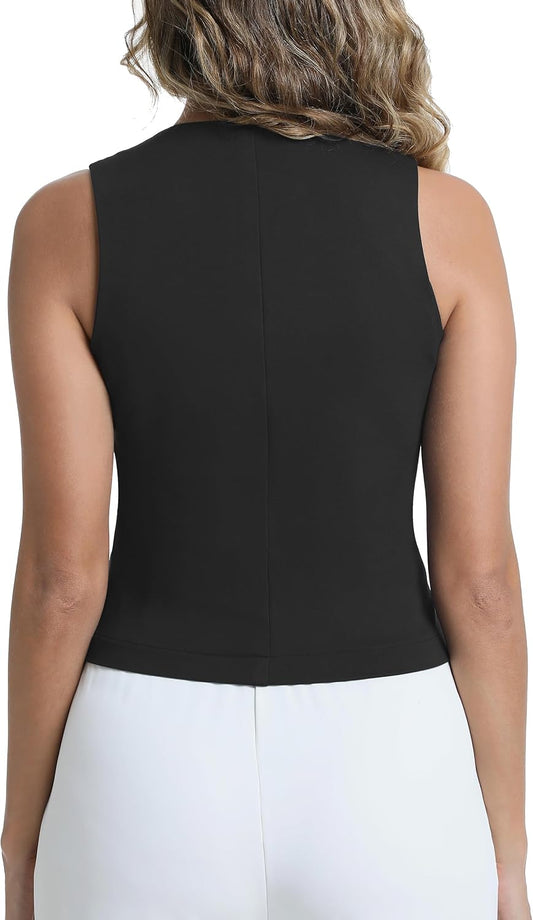 Suit Vest for Women Dressy Vest Tops