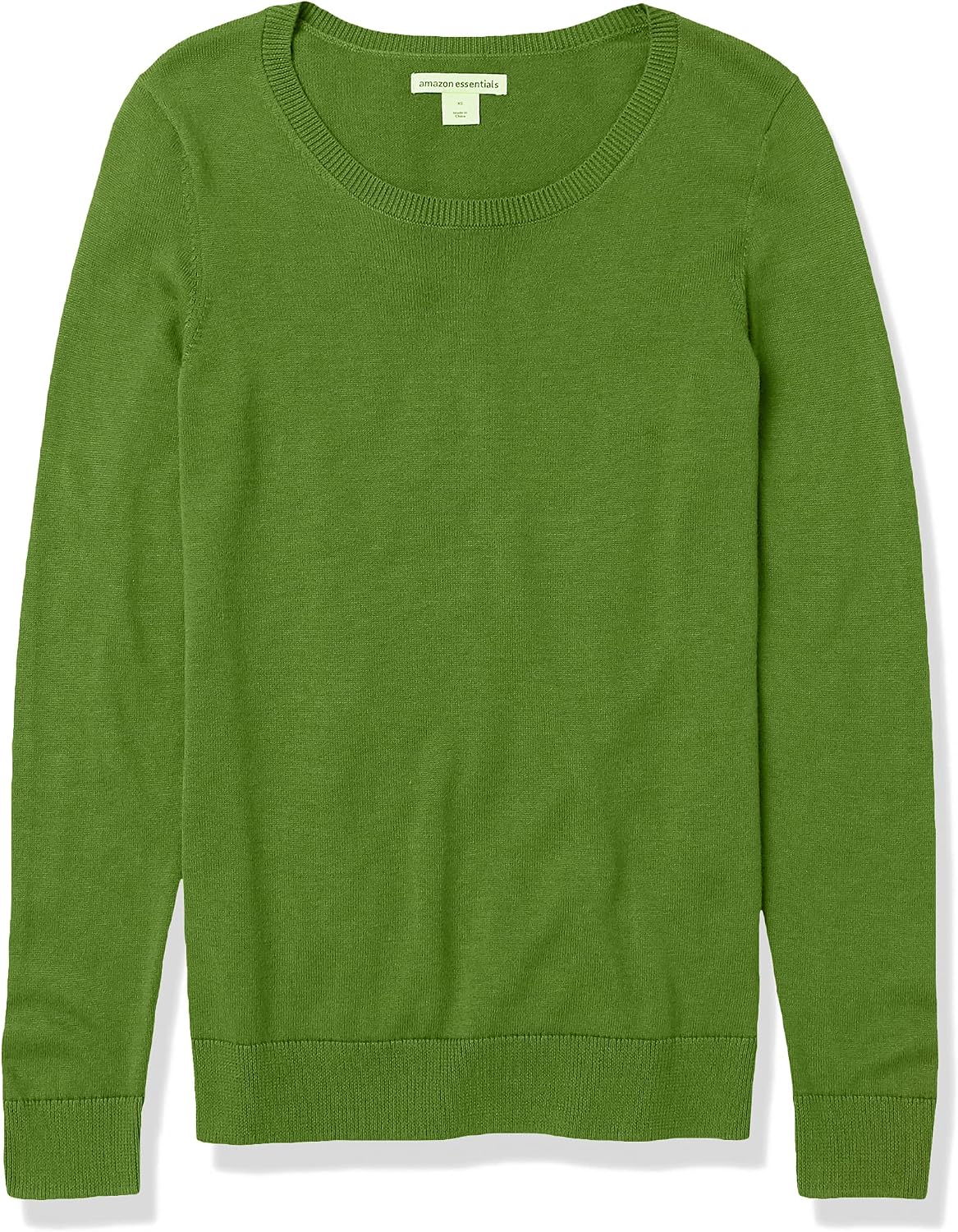 Amazon Essentials Women's Long-Sleeve Lightweight Crewneck Sweater, Flattering (Available in Plus Size)