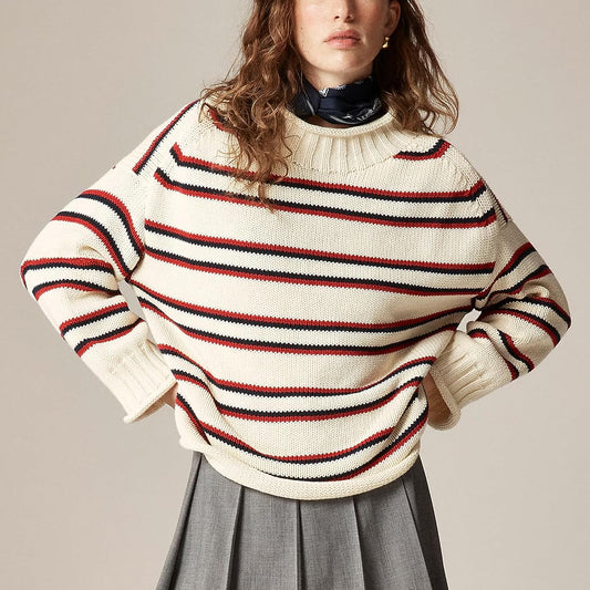 Women's Oversized Roll Neck Sweater Long Sleeve Pullover Fall Casual Tops