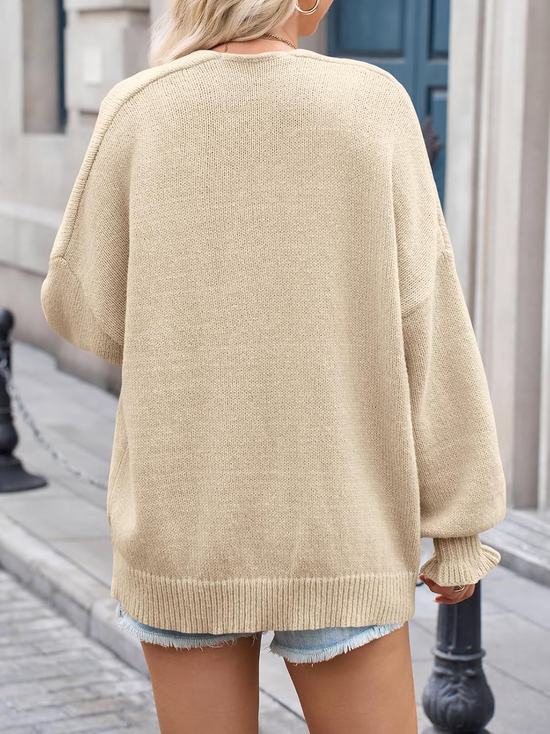 Saodimallsu Womens Oversized Cardigan Sweaters Fall Chunky Long Cardigans