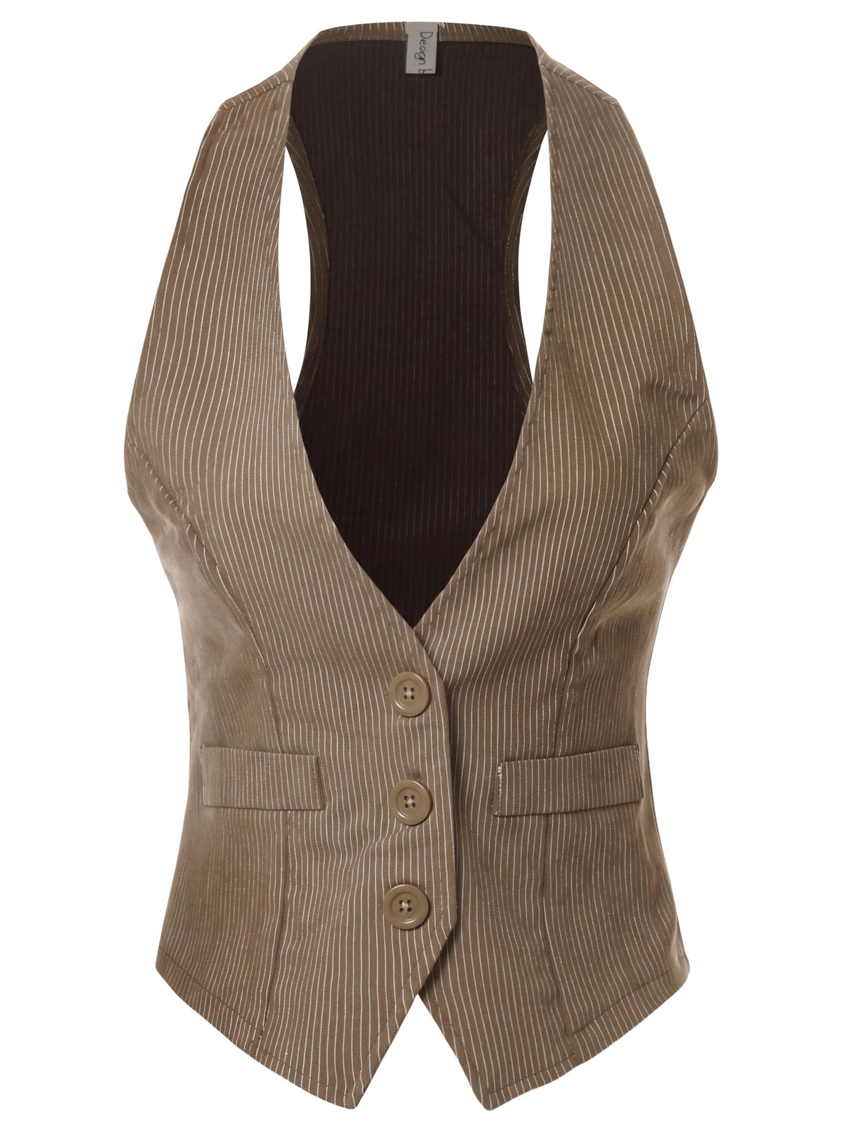 Design by Olivia Women's Racerback Tuxedo Vest