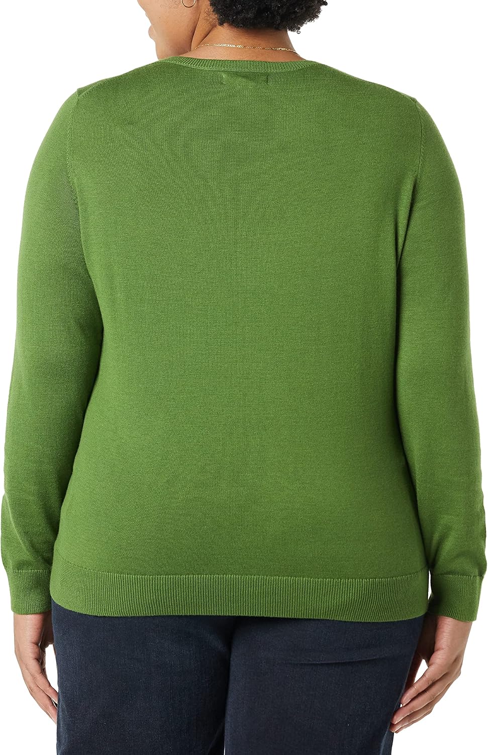 Amazon Essentials Women's Long-Sleeve Lightweight Crewneck Sweater, Flattering (Available in Plus Size)