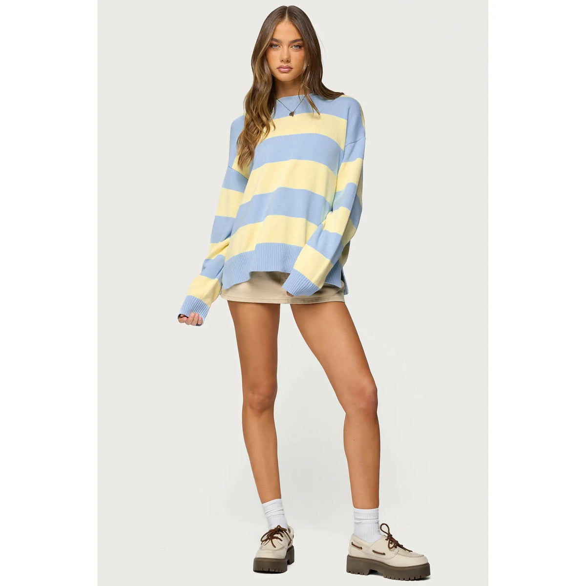 Riley Oversized Striped Sweater